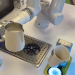 بازوی رباتیک باریستا قهوه ساز